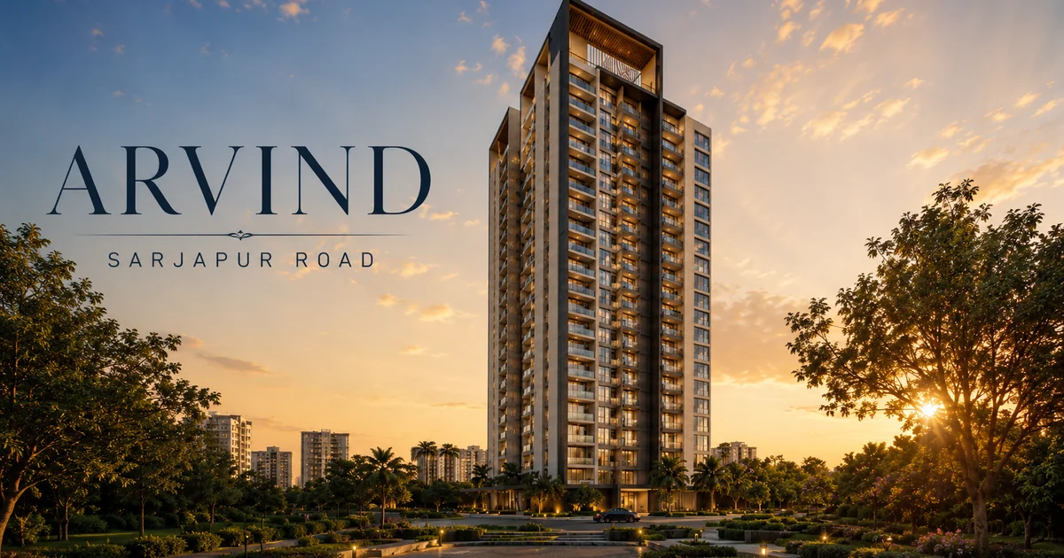 Arvind Sarjapur Road project exterior reference image